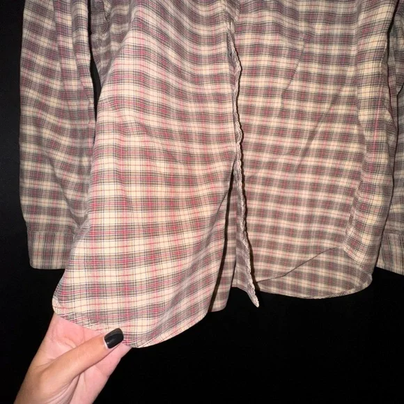Ralph Lauren Plaid Button-Down Shirt - Picture 3 of 5